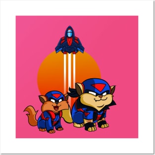 swat kats babies Posters and Art